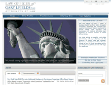 Tablet Screenshot of gfieldslaw.com